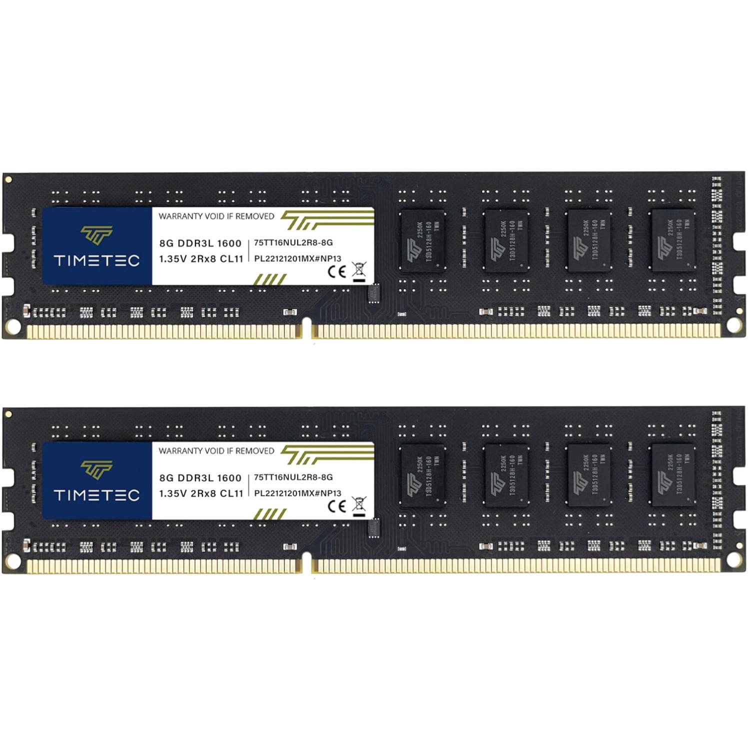 Dual Voltage 16GB DDR3 1600MHz RAM - Unbuffered, For Ultimate Efficiency