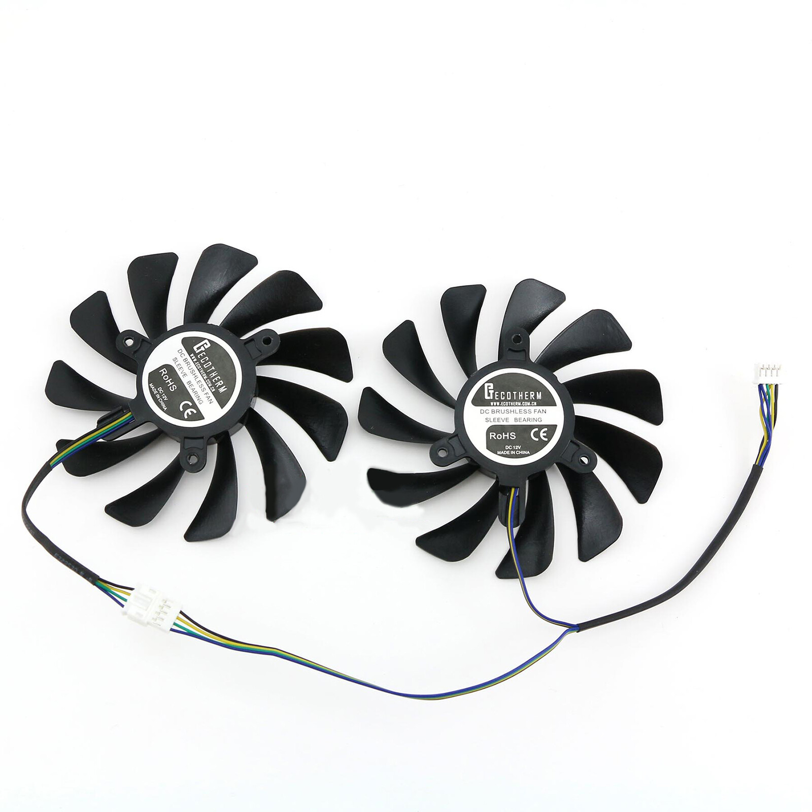 Cooling Fan for DATALAND RX590 RX580 Red Devil PLD10015B12H Graphics Card Cooler