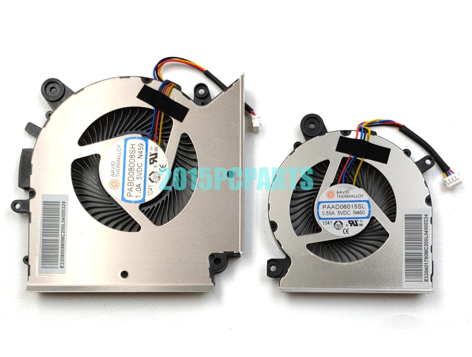 New for MSI GF66 GL66 MS-1581 Katana GF76 Pulse GL76 MS-17L1  GPU & CPU Fans