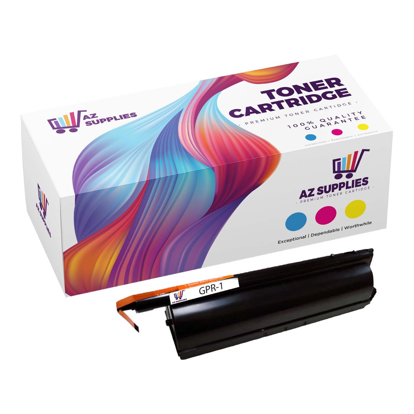 Canon Compatible Toner Cartridge for GPR-1 1390A003AA F42-3001-700 Black 1 Pack