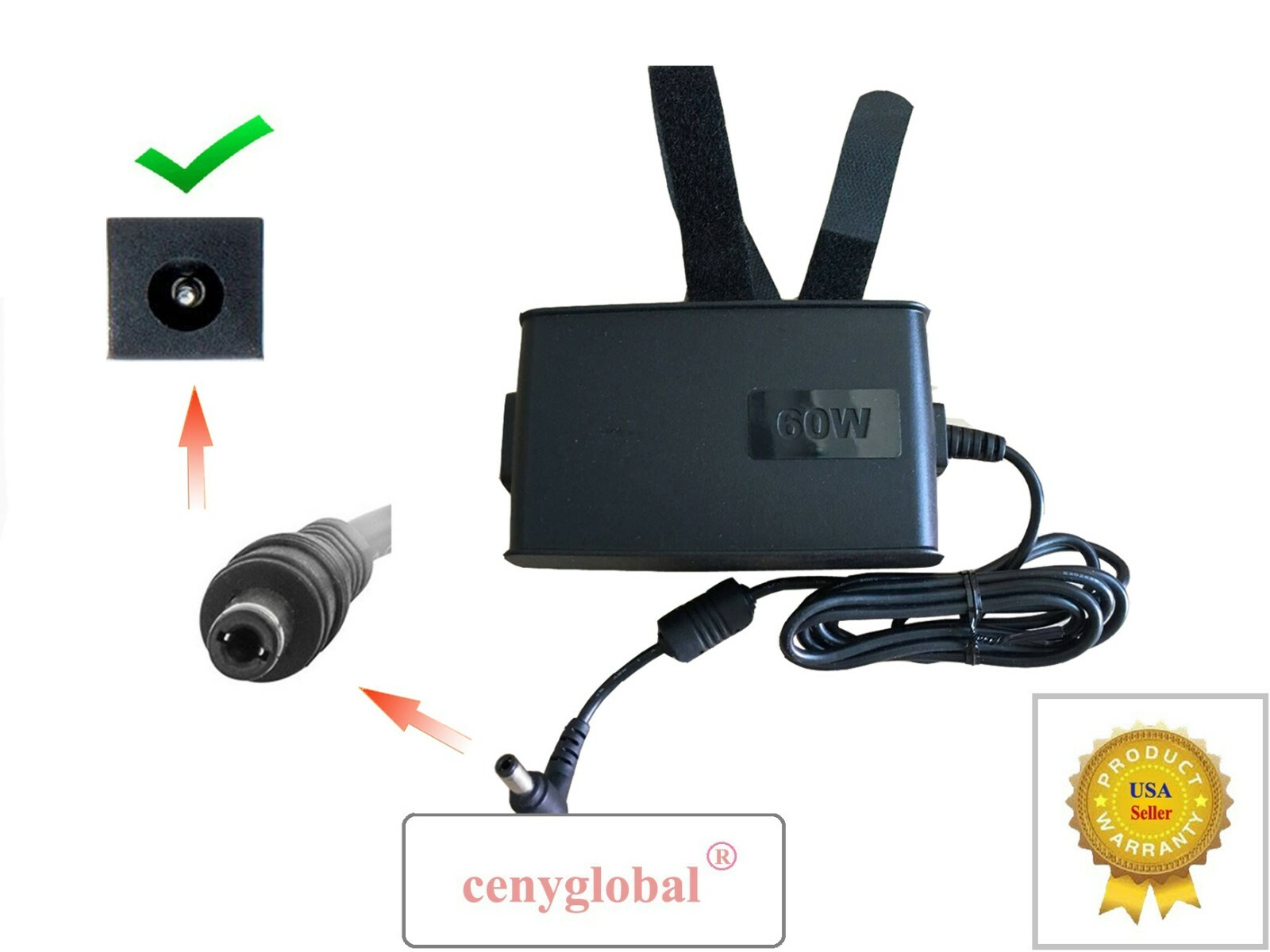 AC Adapter For Respironics System One 60 Series 12V 5A 1091398 Power Supply 60W