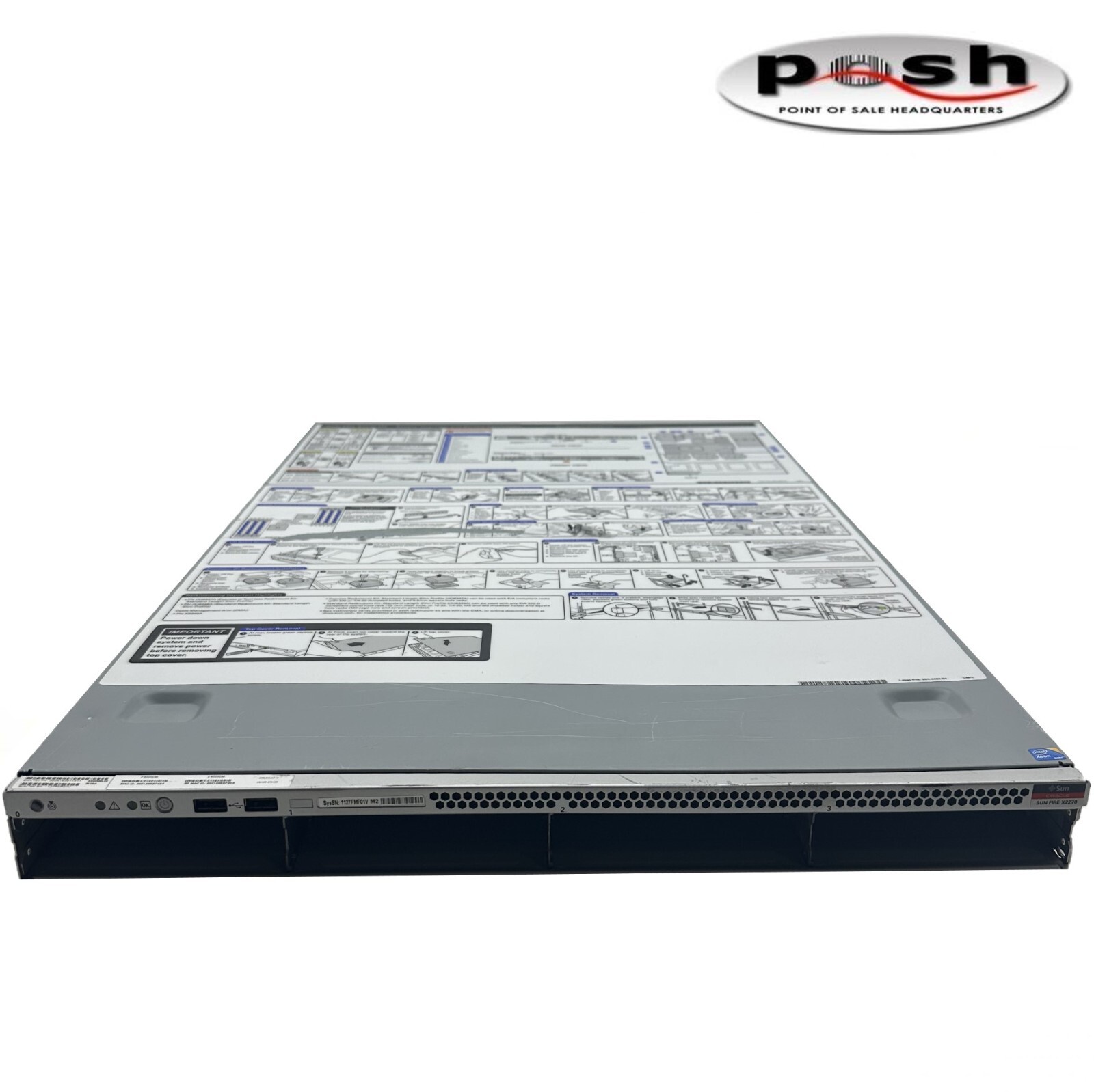 Oracle Sun Fire X2270 M2 Rackmount Server – 4 Caddies Missing, No HDDs