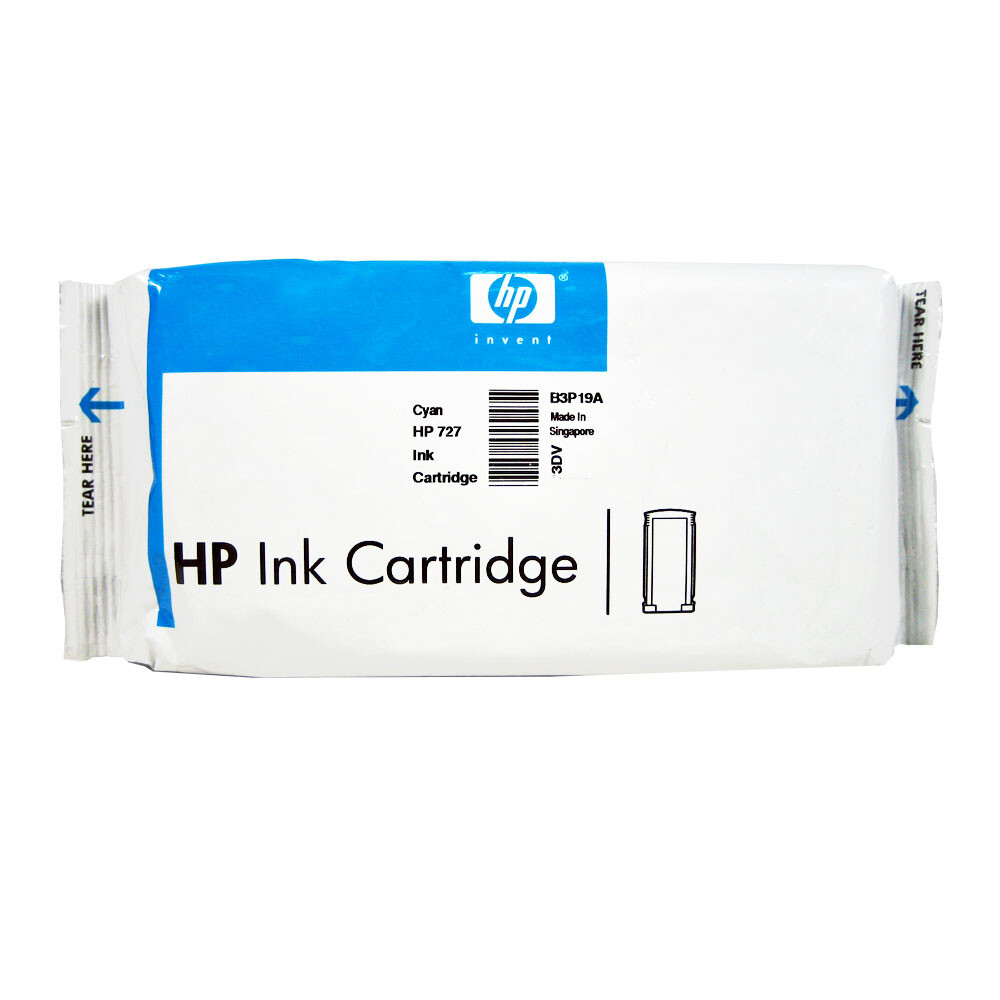 Genuine HP 727 Cyan 130ml B3P19A DesignJet T1500 T920 T2500 