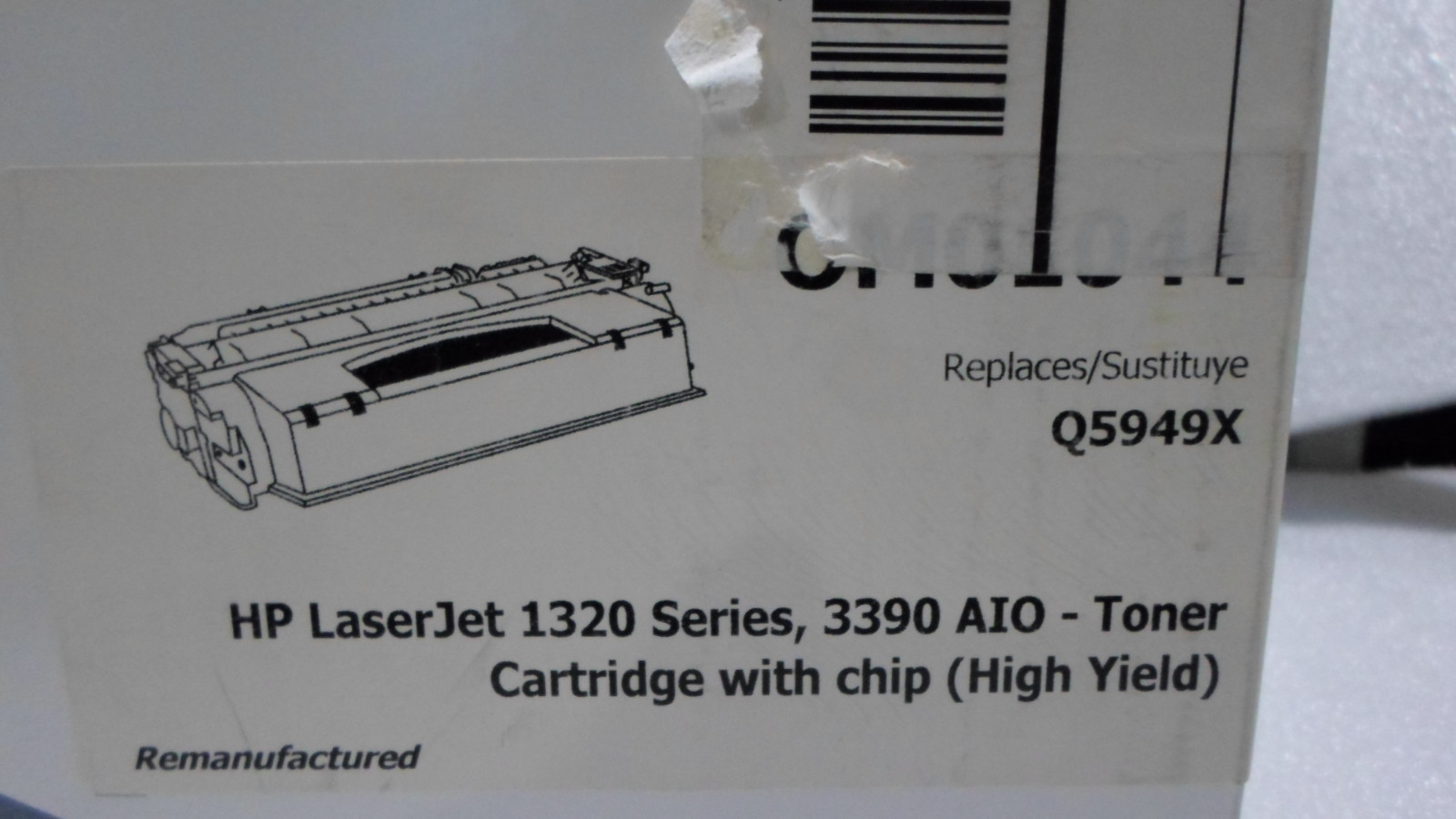 OFFICEMAX OM01044 REPLACES Q5949X BLACK TONER FOR HP LASERJET 1320 3390 AIO