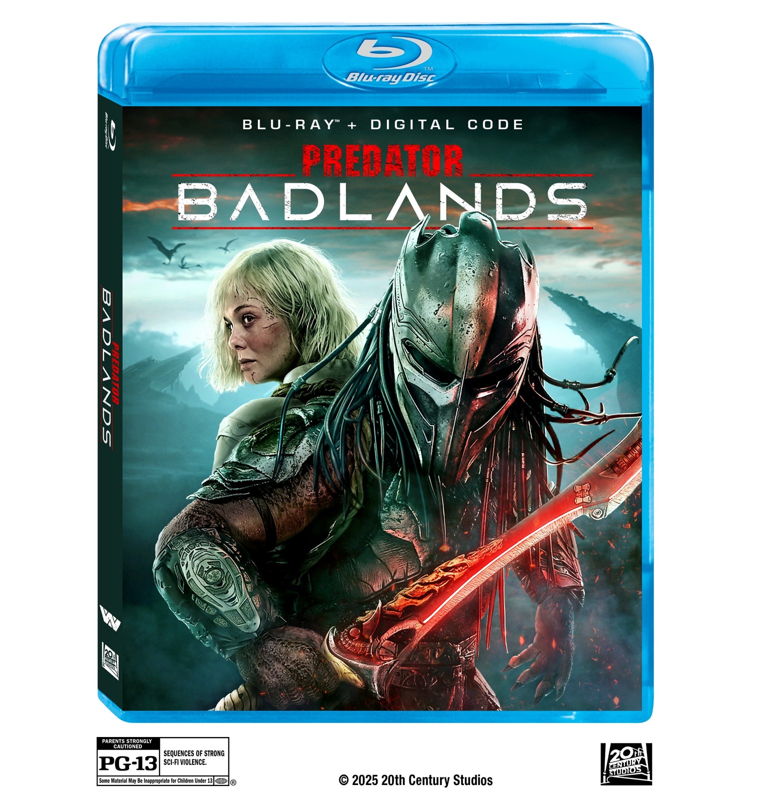 Sony Pictures Home Entertainment Predator: Badlands Blu-ray Movie with Digital
