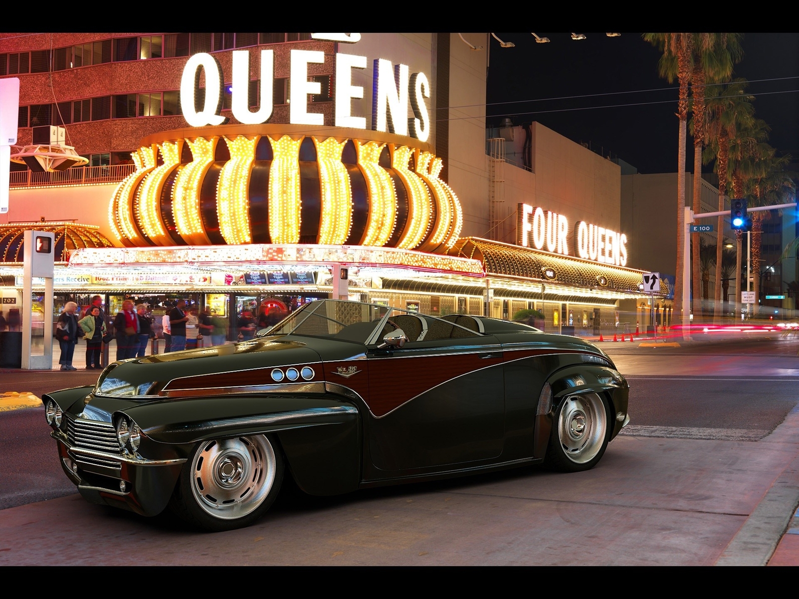 Cars streets concept volvo vehicles Desk Mat Stitched
