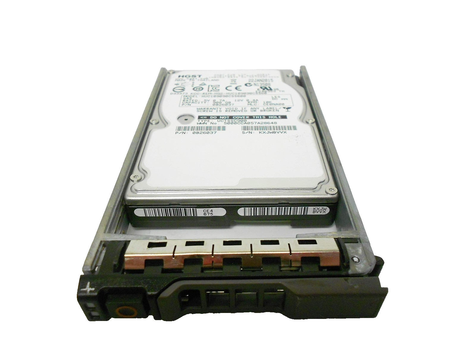 300GB 15K 2.5" SAS SERVER HARD DRIVE 4 DELL R610 R620 R630 R710 R720 Server