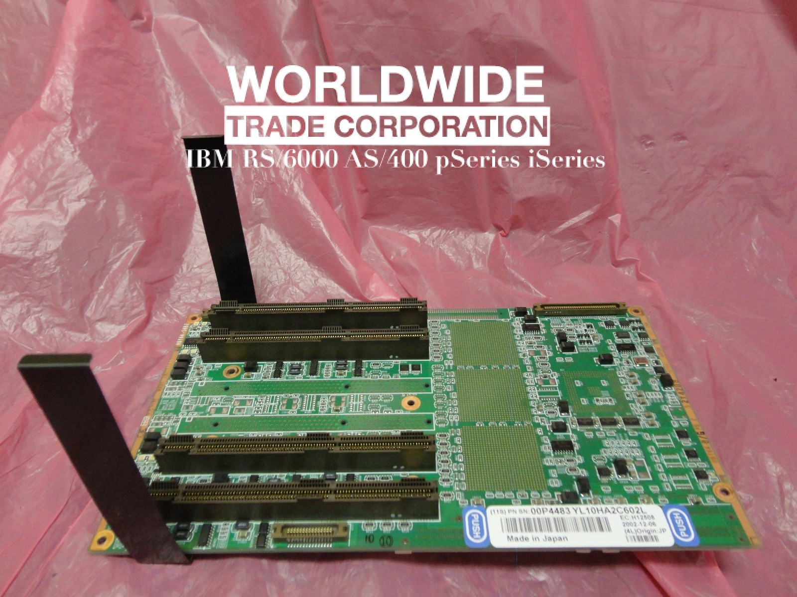 IBM 00P4483 28C2 4 Slot PCI Riser Card for 7028-6C4 6E4 pSeries