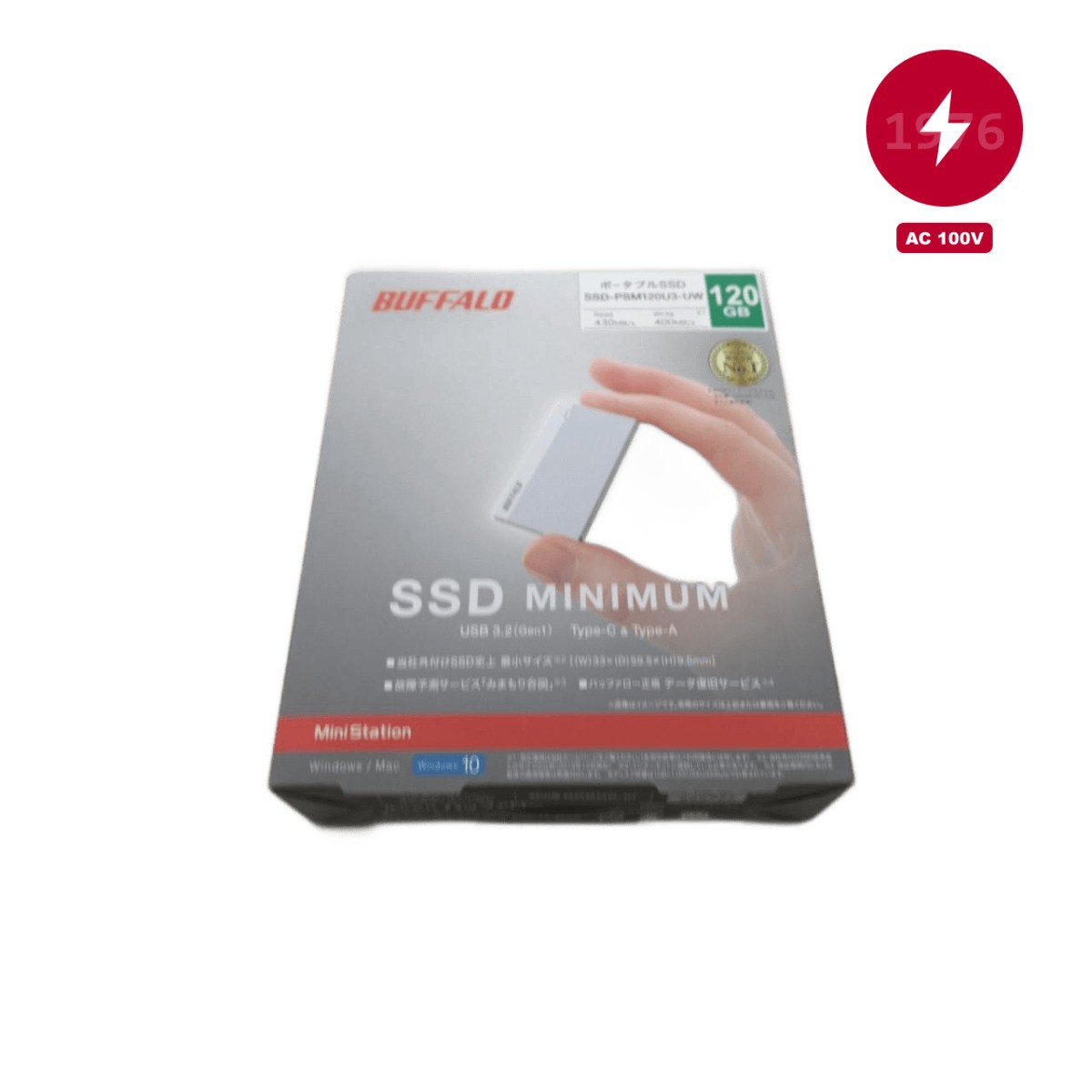 BUFFALO External SSD Unopened Item Japan 2020 Model Storage Device Used Japanese