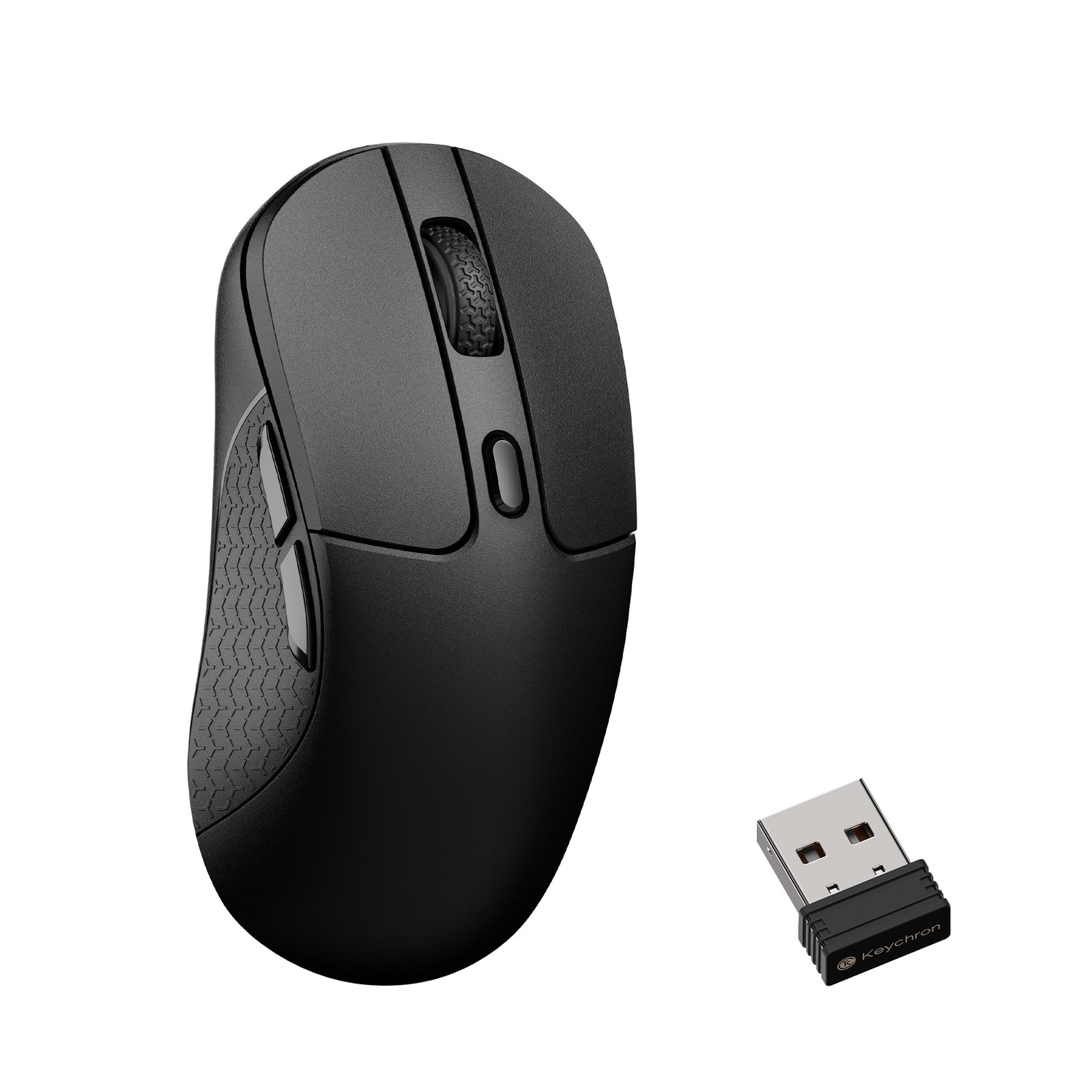 Keychron M3 Wireless Bluetooth Laser Gaming Mouse 8K Polling Rate Black M3-A23