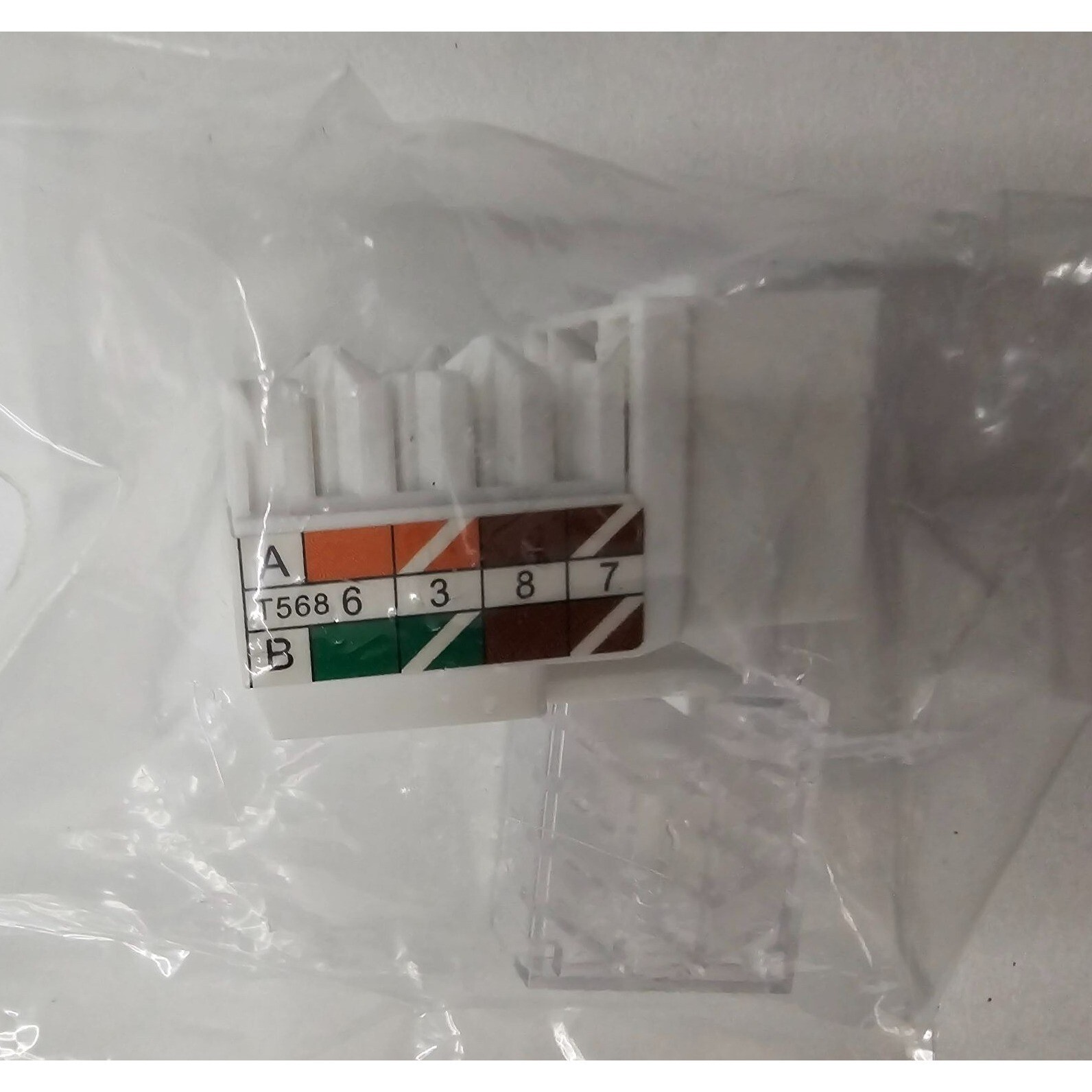 VCE 10-Pack Cat6 Keystone Jacks