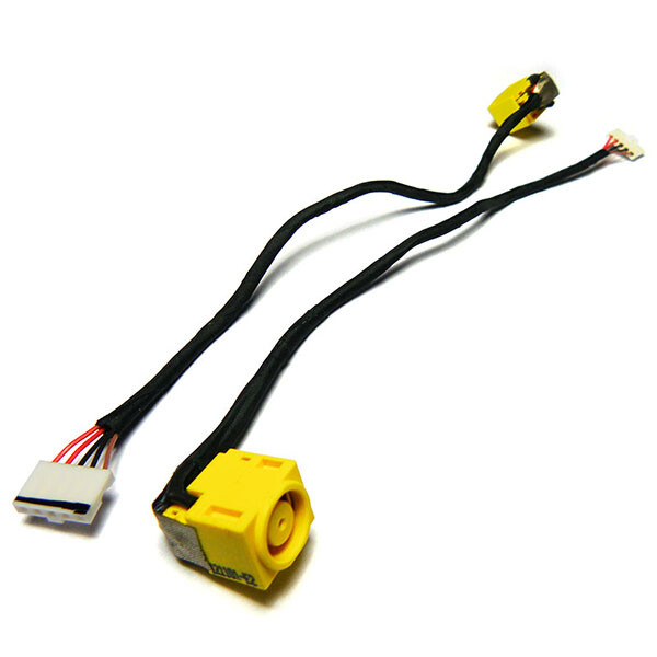 NEW LENOVO Essential B590 Notebook DC POWER JACK WITH CABLE 50.4TE08.031