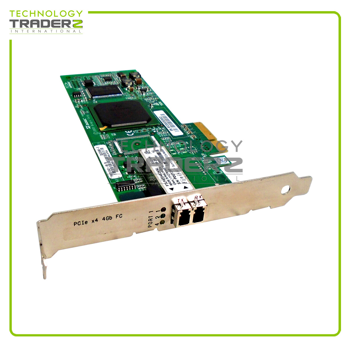 LOT OF 2 QLE2460-E QLogic Sanblade 4Gbps 1 Port Fiber PCI-E HBA PX2510401-56