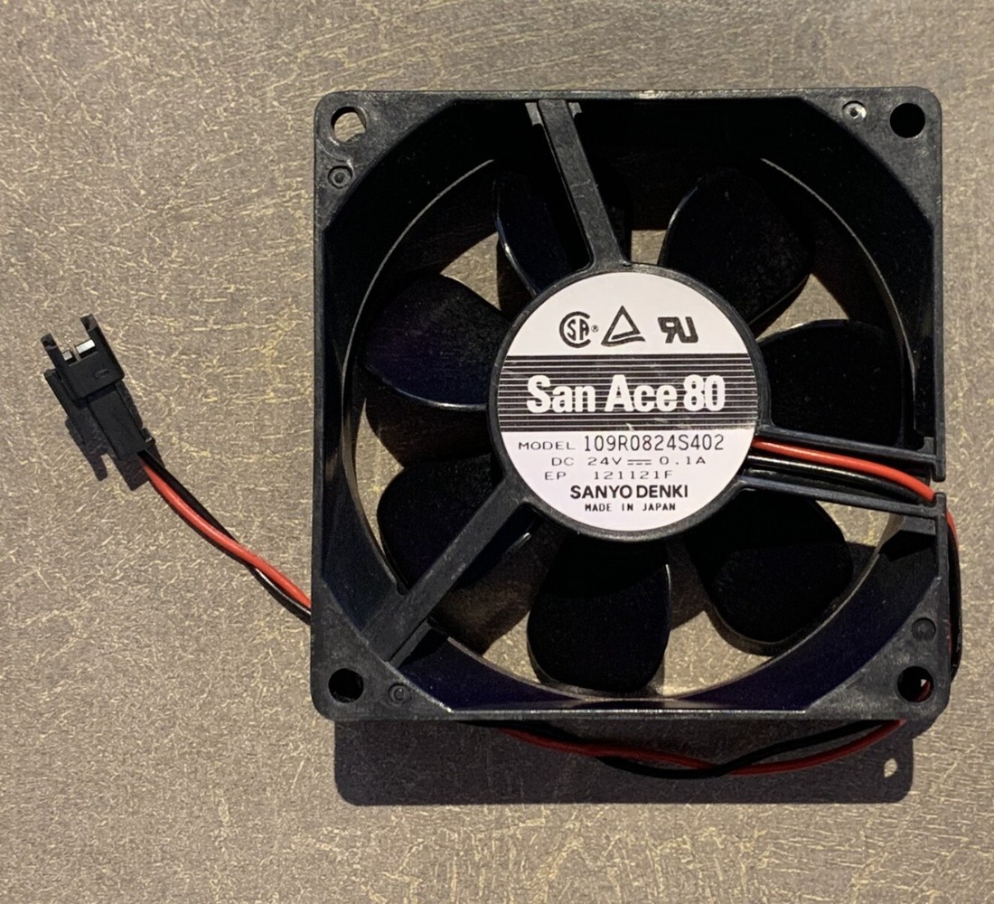 1PCS San Ace 80 Model 109R0824S402 DC 24V 0.1A Inverter Cooling Fan