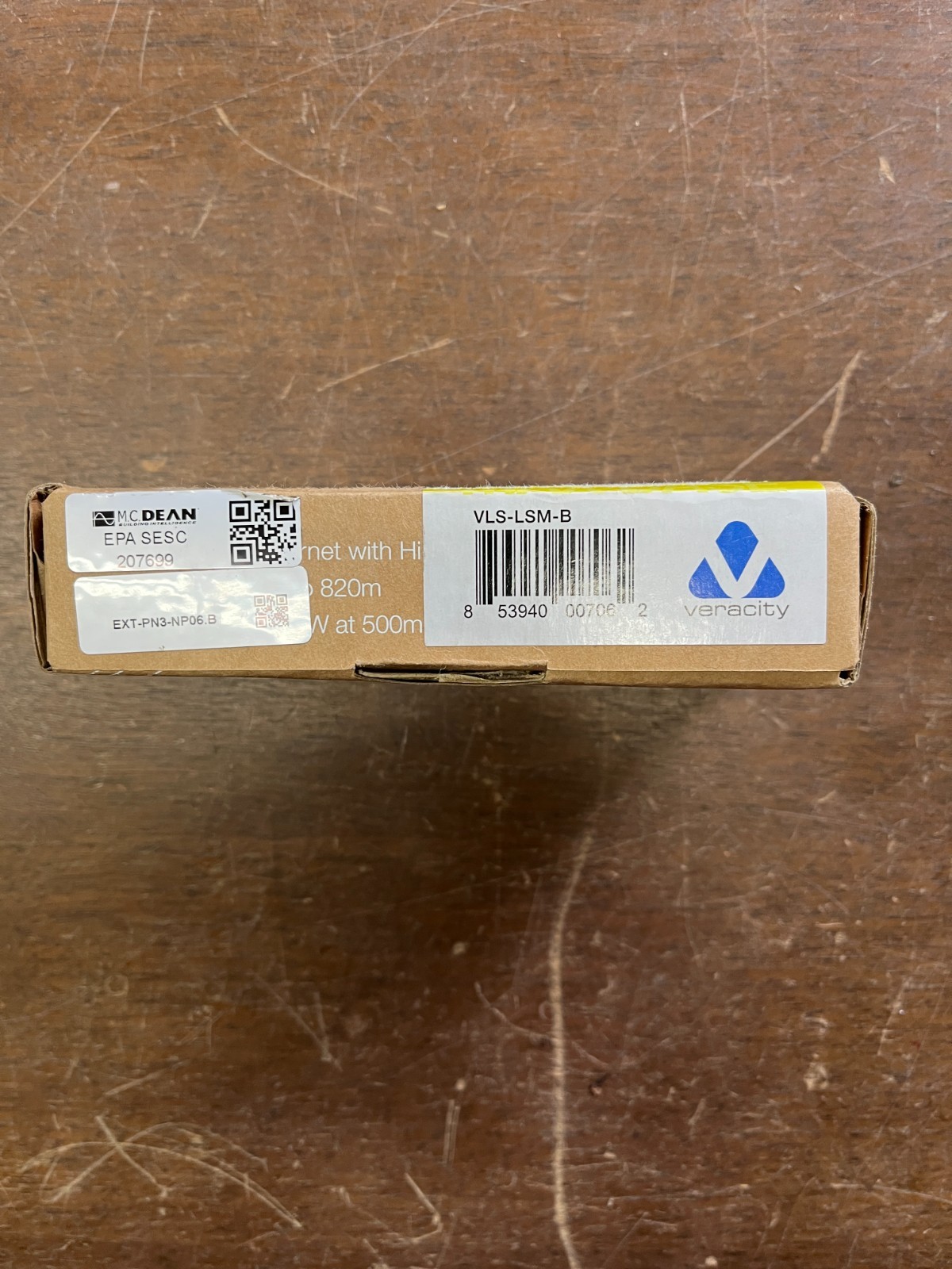 Veracity Longspan Max VLS-LSM-B Ethernet Extender Hi-POE 100Base-TX Long Range