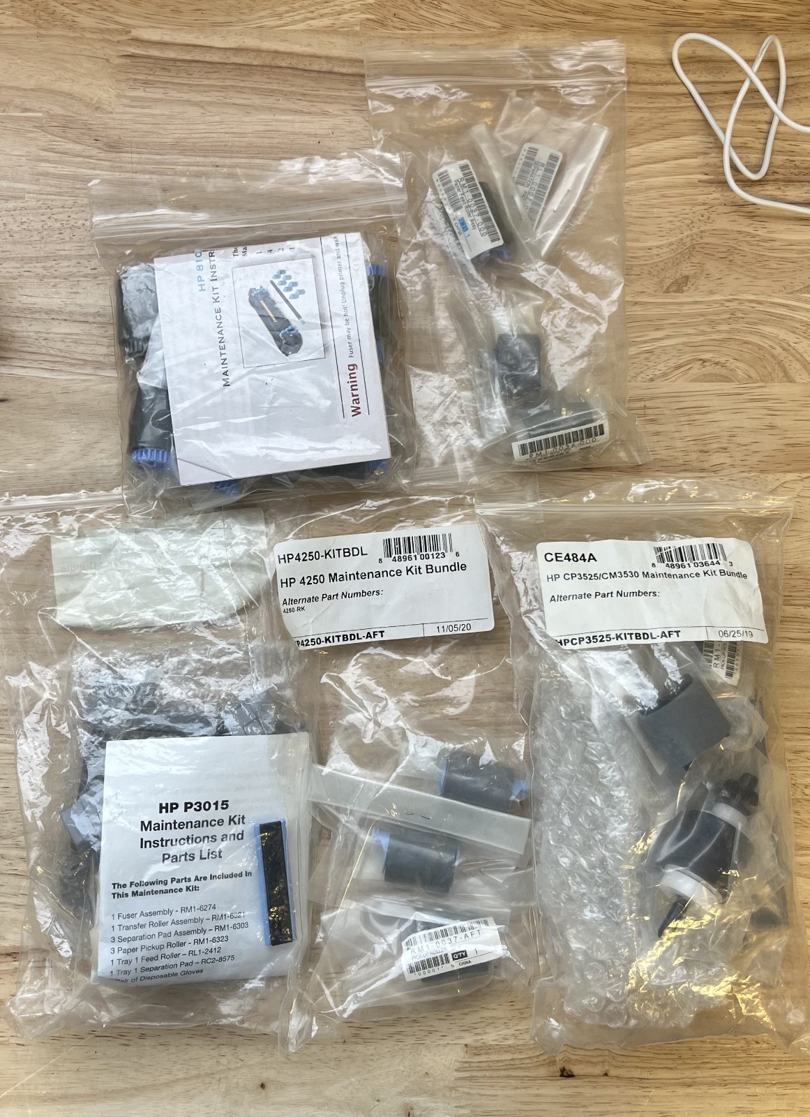 HP Replacement Parts Lot
