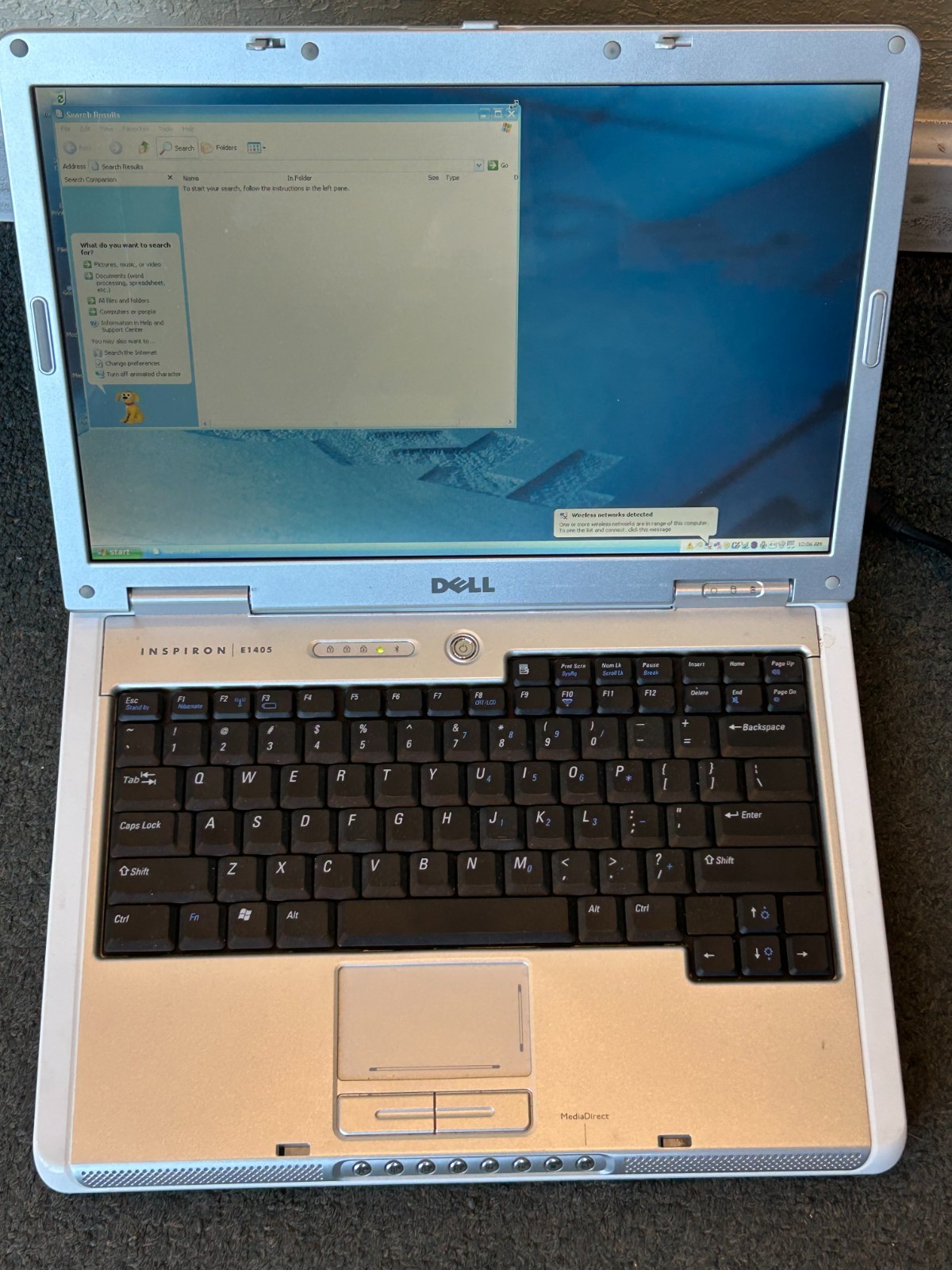 Dell Inspiron E1405 Retro Windows XP Laptop No Charger Works