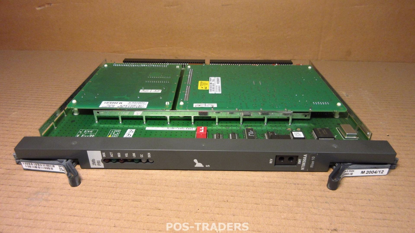 NORTEL NTBK50AA 2Mb PRI Card Rlse 10 PULLED FROM NORTEL NTDK91 OPTION 11C