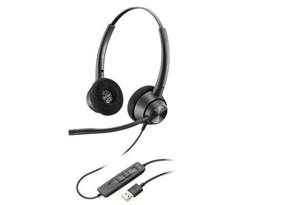 HP POLY EncorePro 320 EP320 Stereo USB-A Wired Office / Call Center PC Headset