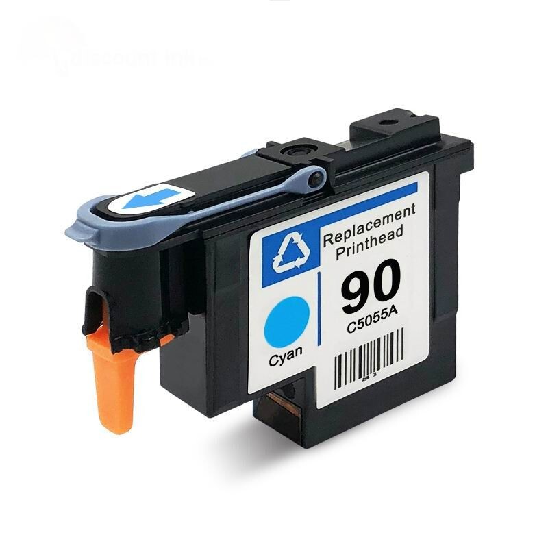Reman HP 90 C5055A Cyan Printhead For DesignJet 4000 4020ps 4500mfp