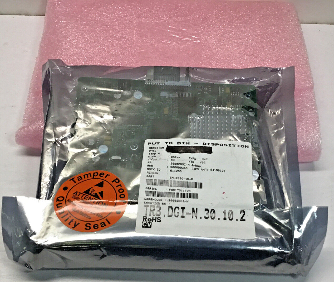 *NEW* CISCO SM-ES3G-16-P Enhcd EtherSwitch, L2/L3, SM, 16GE,