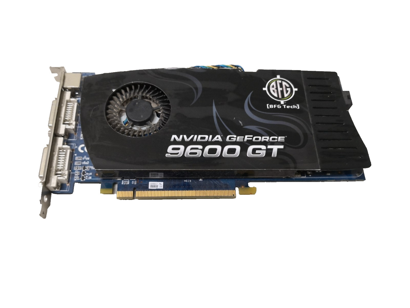 BFG NVIDIA GeForce 9600 GT 512MB GDDR3 SDRAM PCI Express 2.0 X16 Graphics Card