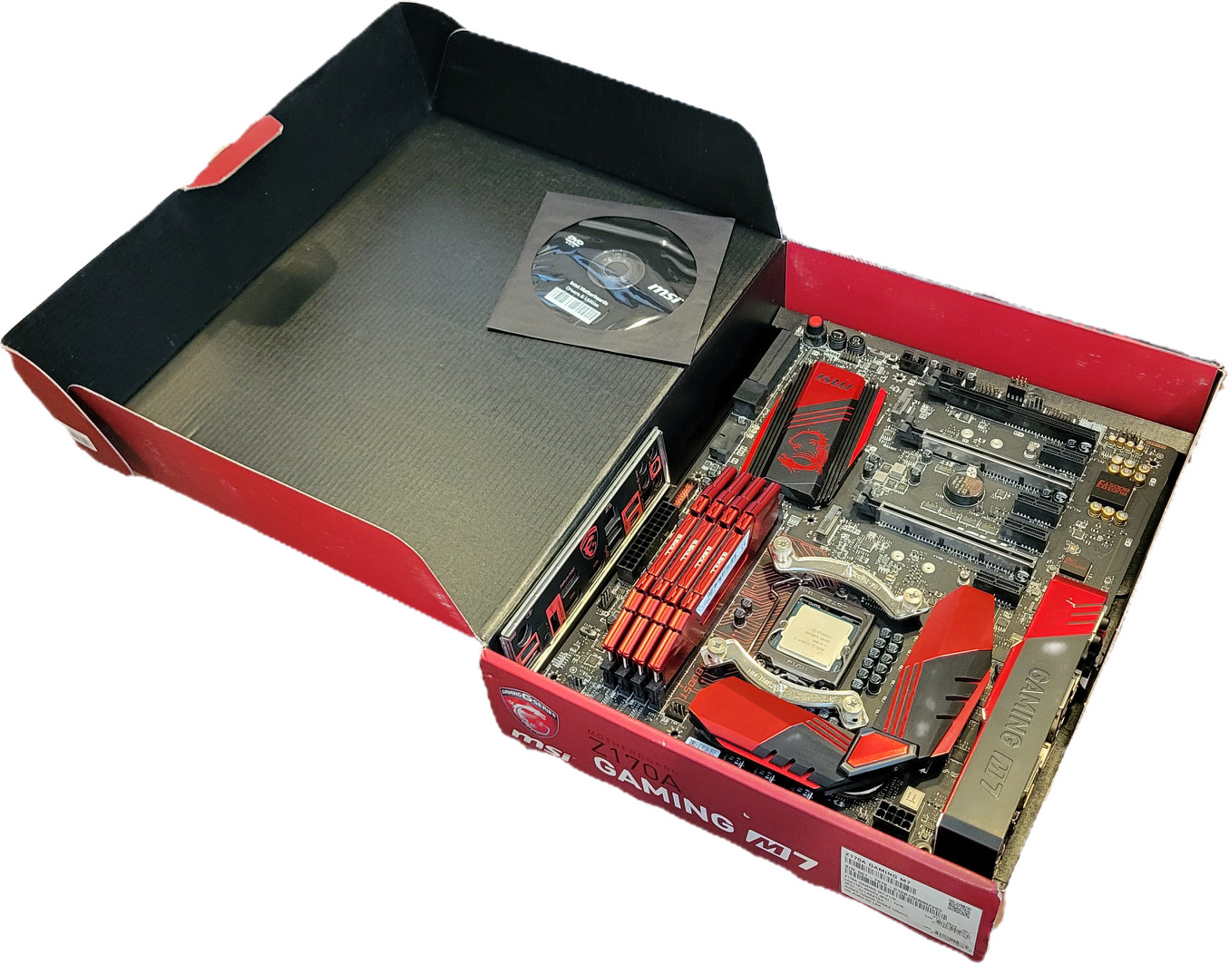 MSI Z170A Gaming M7 LGA 1151/Socket H4, Intel Motherboard CIB w/ Intel i7-6700k