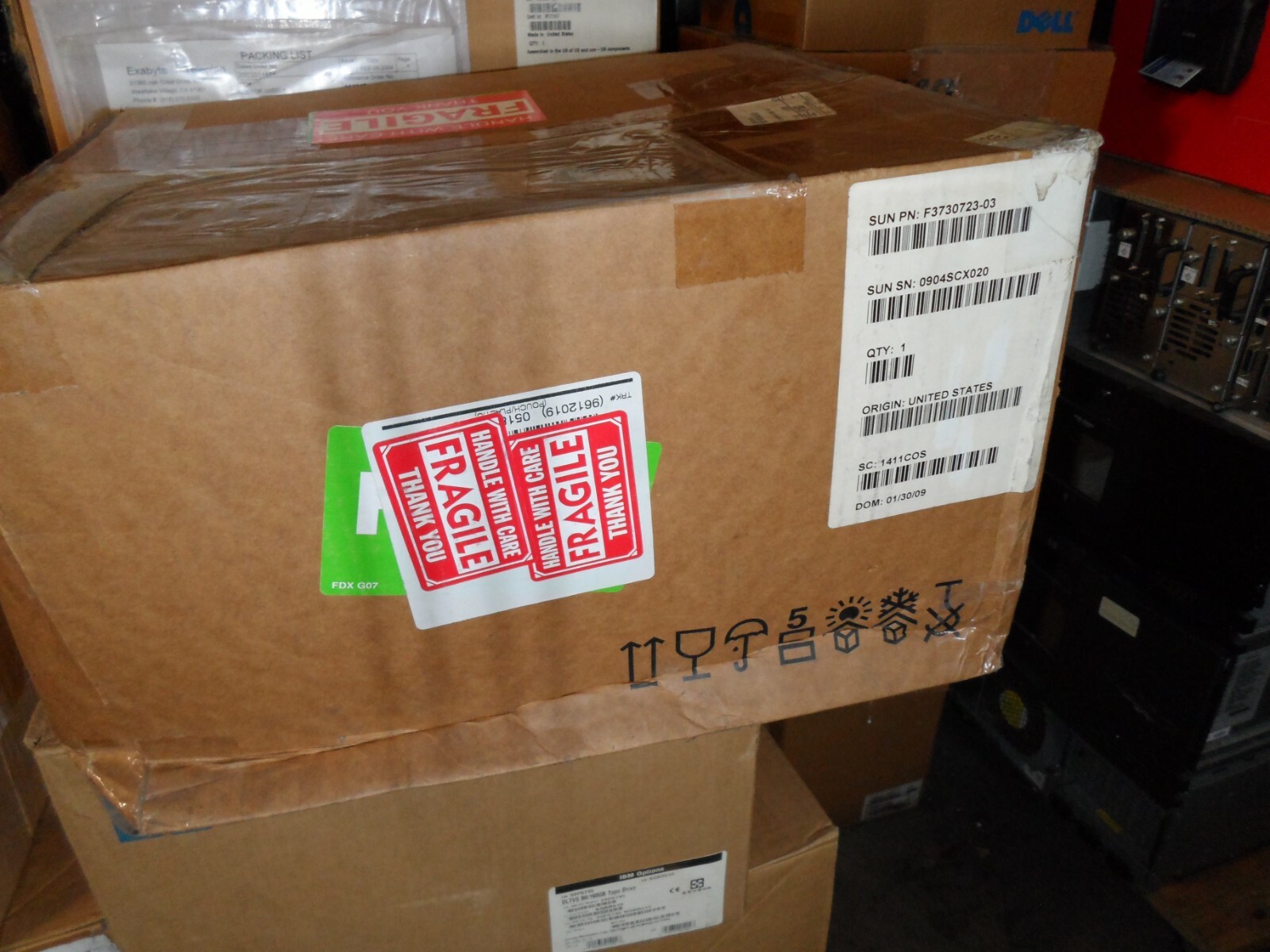NEW OpenBox SUN Storagetek Loader HVD DLT7000 W/ black tray 6311743 F3730723-03