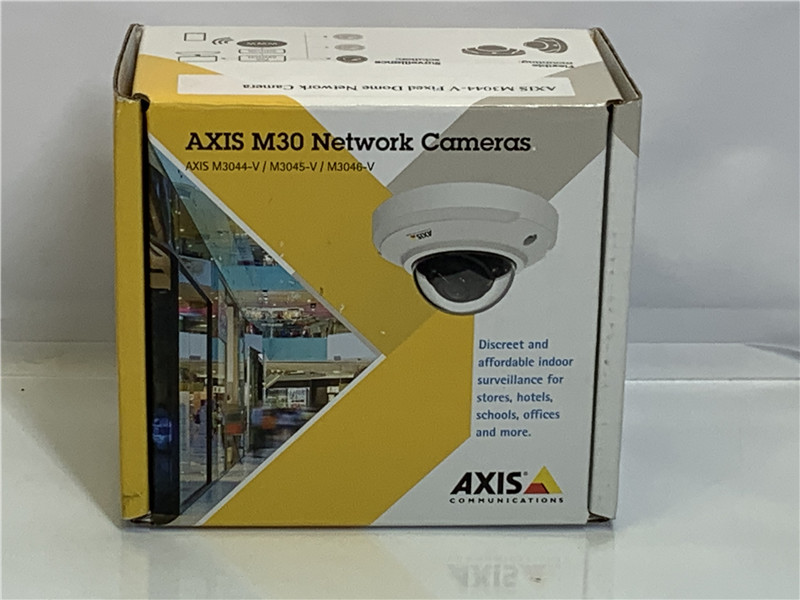 Axis M3044-V Fixed Dome Network Camera Indoor New In Box