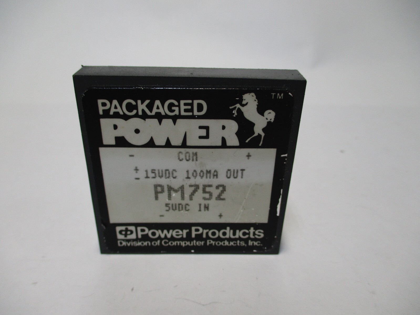 ARTESYN Power On-Board DC-DC Dual Output 5V In +/-15V Out  2x2" Converter PM752