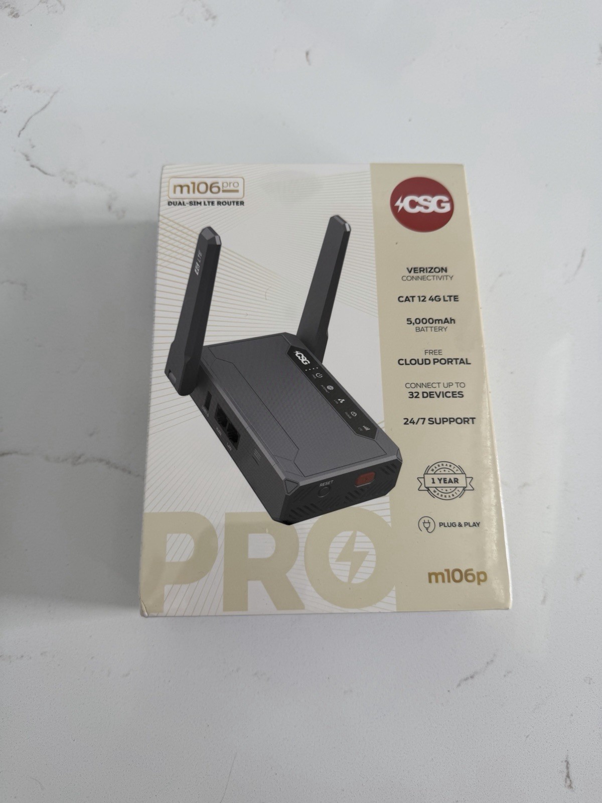 CSG m106 Pro - Dual-SIM 4G LTE Router USB-C (CSG-m106 pro)