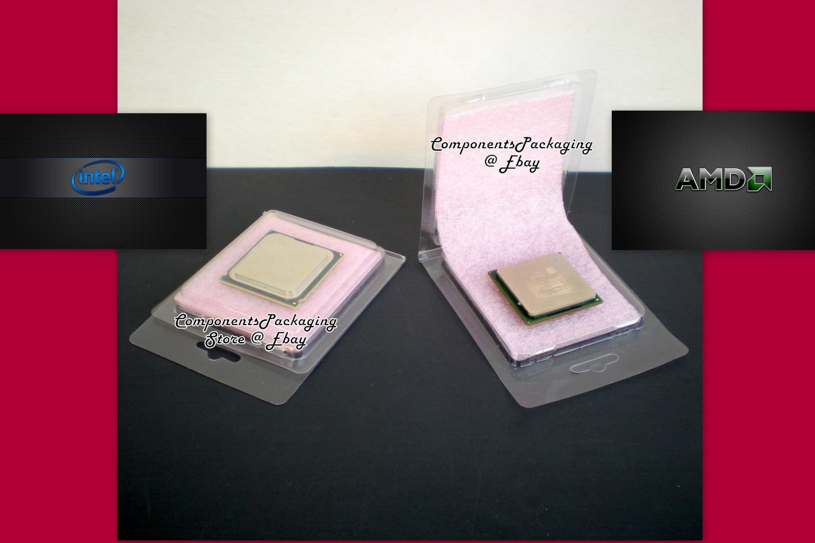 CPU Blister Pack Clamshell for Intel Socket LGA 771 775 1155 1156 1366 Qty10 New