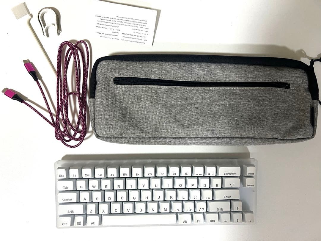 GamaKay K66 RGB 65% Mechanical Keyboard with USB Type-C Cable Tested