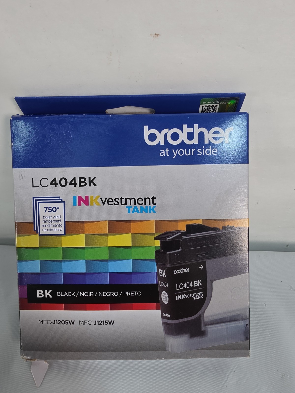 Genuine Brother LC404BKS LC404 Black Ink Cartridge EXP: 08/2028 - New Sealed