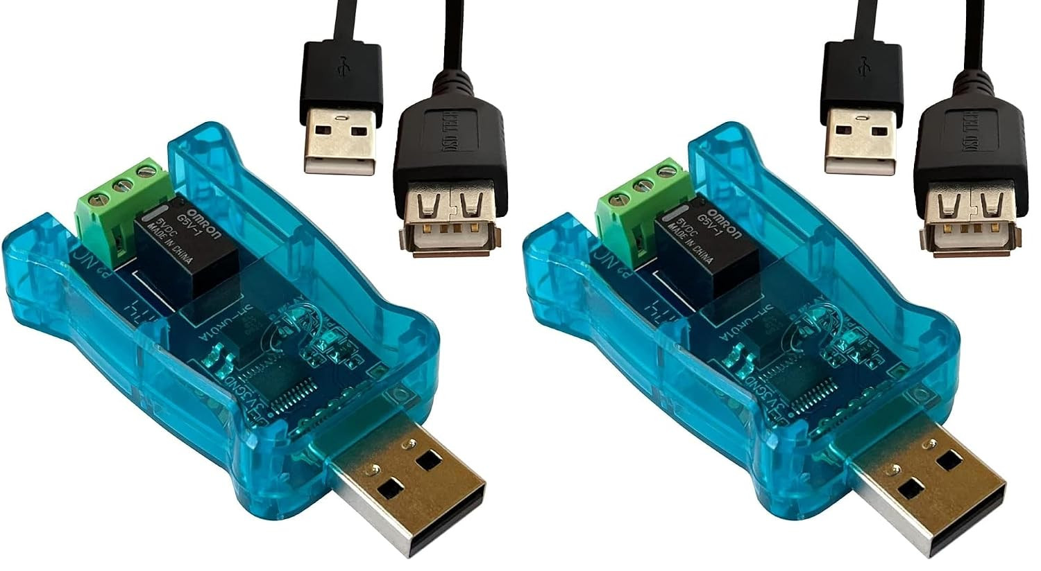 SH-UR01A USB Relay Controller for Computer and Laptop(1Ch) (Pack of 2)