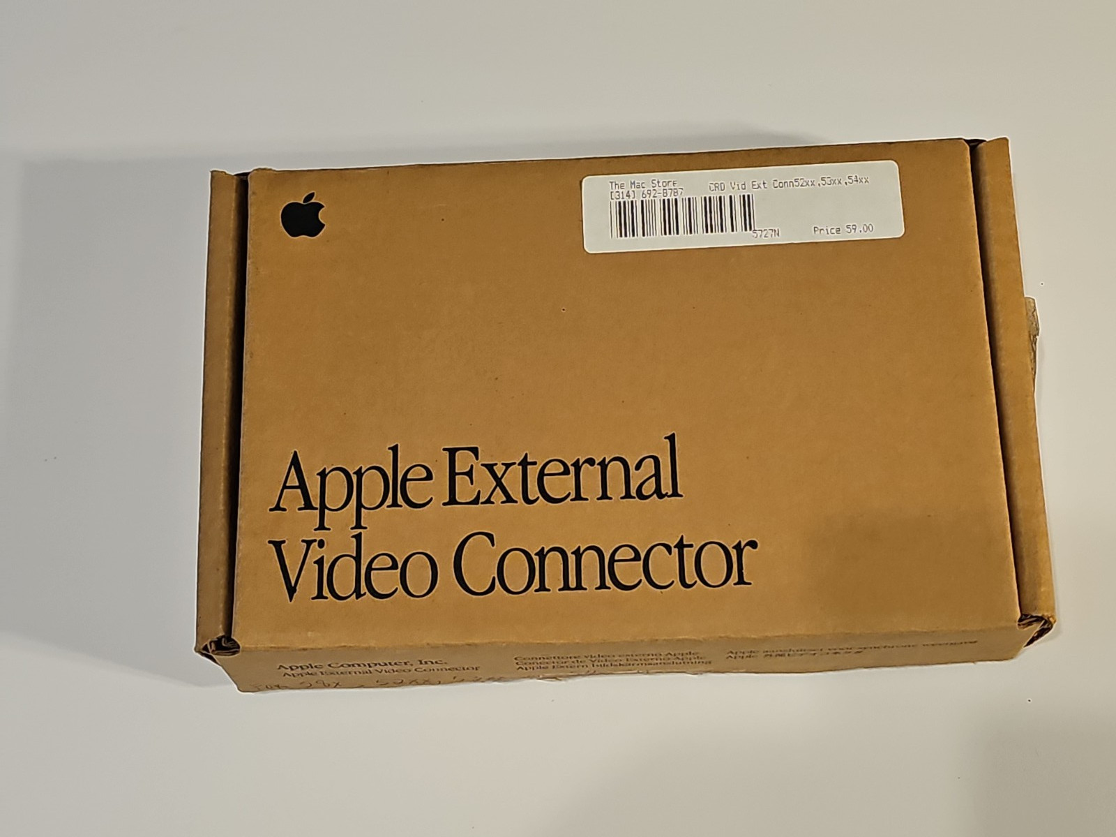 Vintage Apple External Video Connector Kit M4099LL/B - New Old Stock Open Box