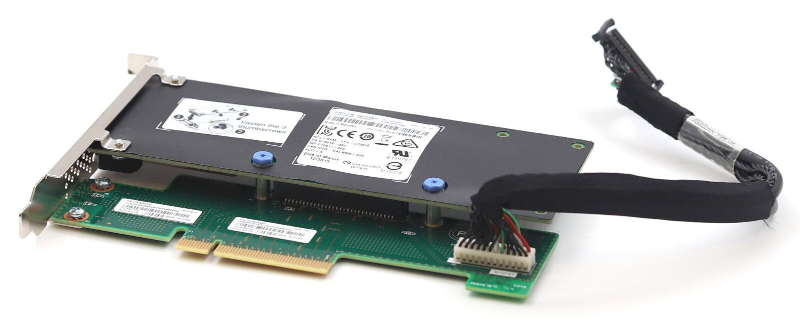 IBM X520 Dual-Port 10GbE SFP+ PCIe Network Card FRU P/N: 00FK895 00AL292 Tested
