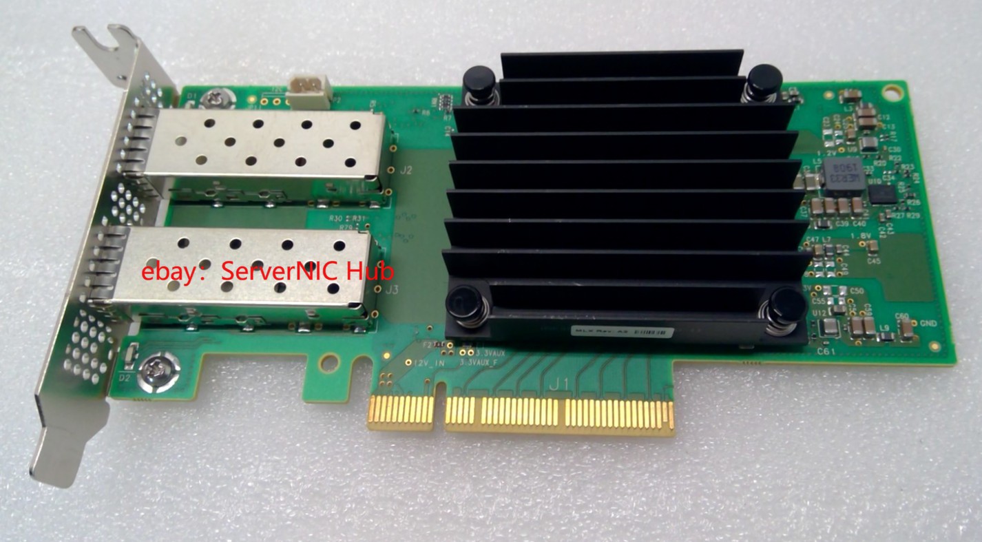 Oracle Mellanox 8201339 CX512A ConnectX-5 EN 2-Port SFP28 25GbE NIC PCIe 3.0 x8