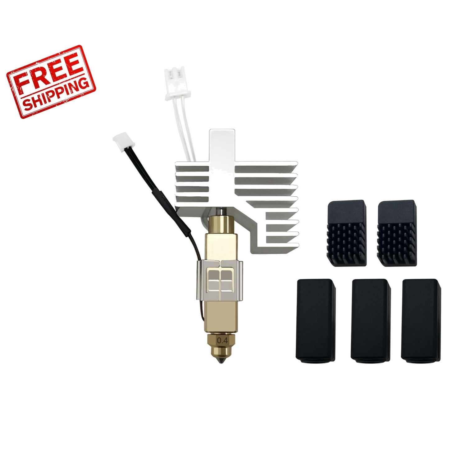 Efficient 0.4MM Hotend for Elegoo Centauri – Fast Heat Transfer & Easy Install