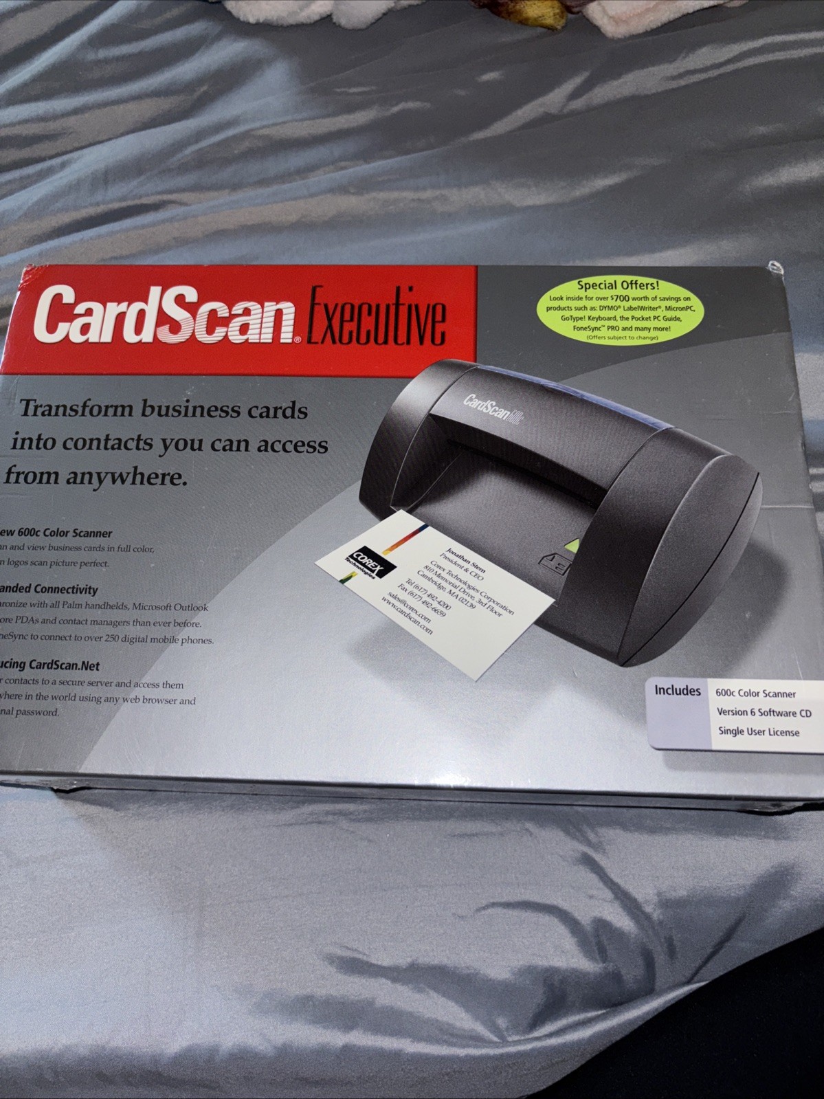 CardScan 600C Pass-Through Scanner