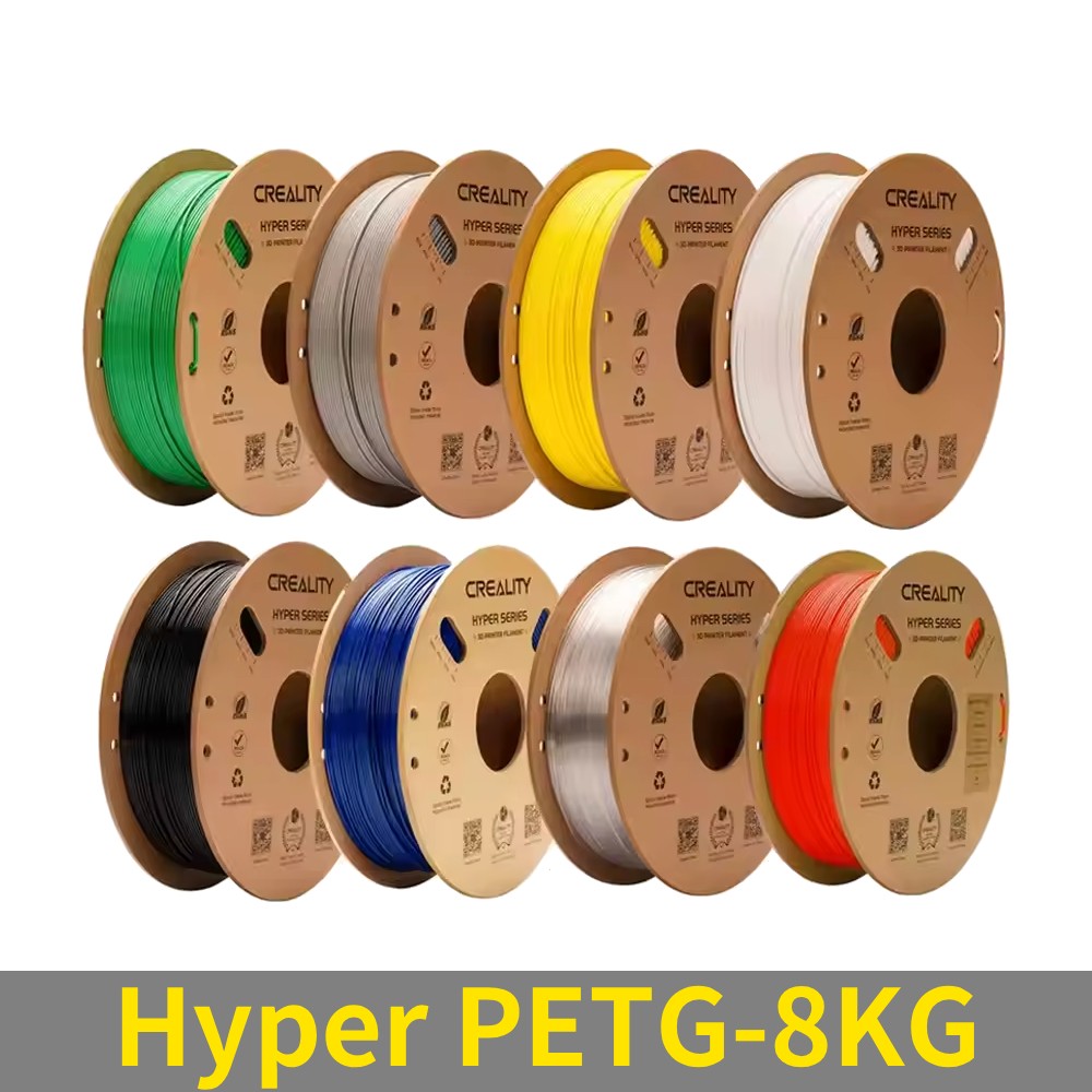 8KG Creality Hyper PETG 3D Printer Filament High Speed 1.75mm for 3D Printer