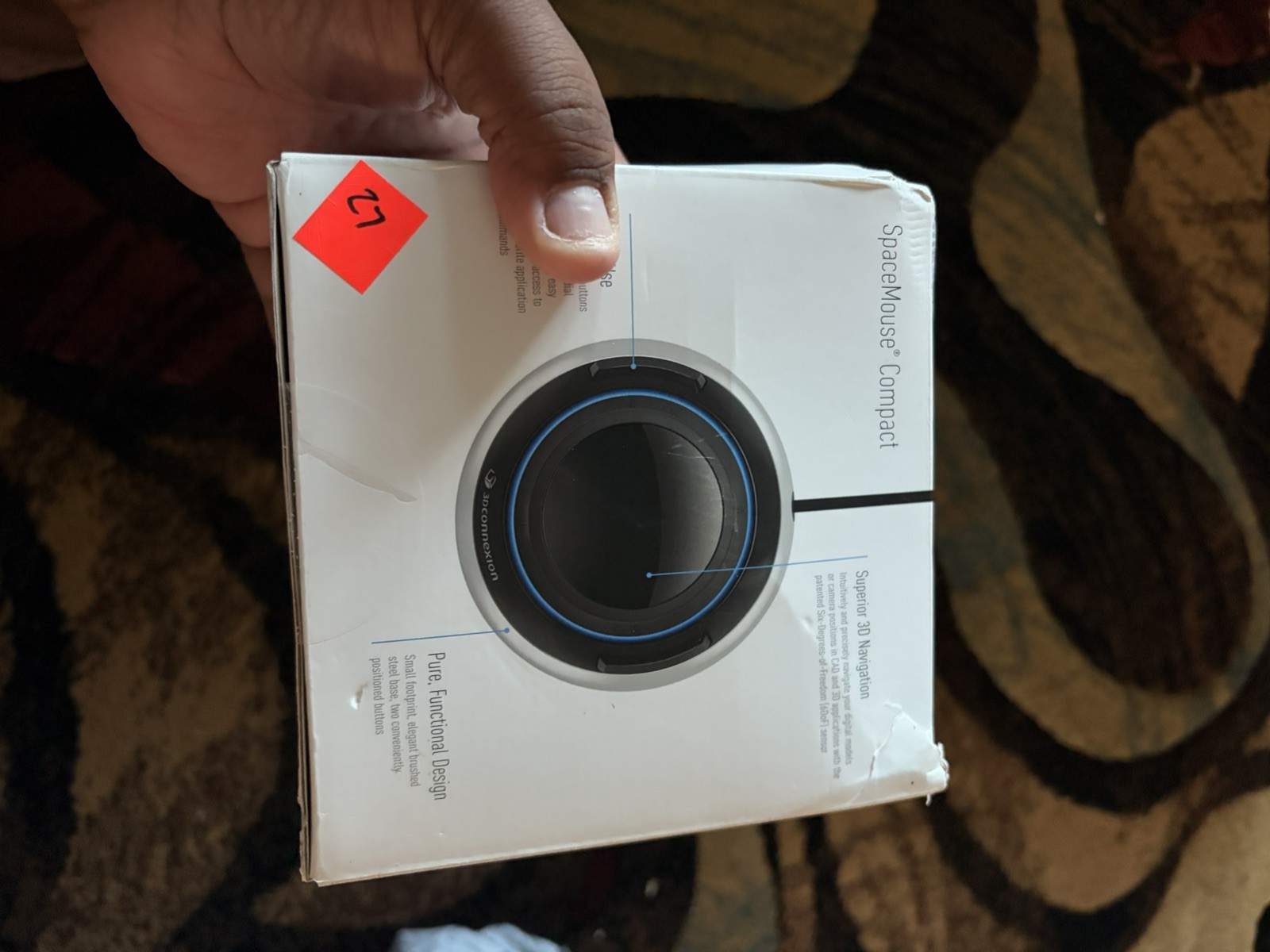 3DConnexion 3DX-700059 Spacemouse Compact 3D Mouse (BRAND NEW) (damage box )