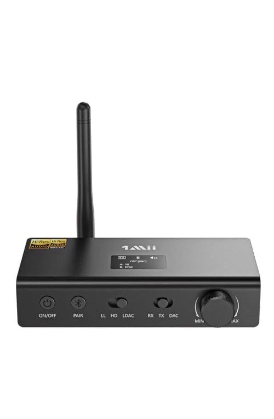 1Mii DS700 HiFi Bluetooth Transmitter Receiver for TV-LDAC AptX HD