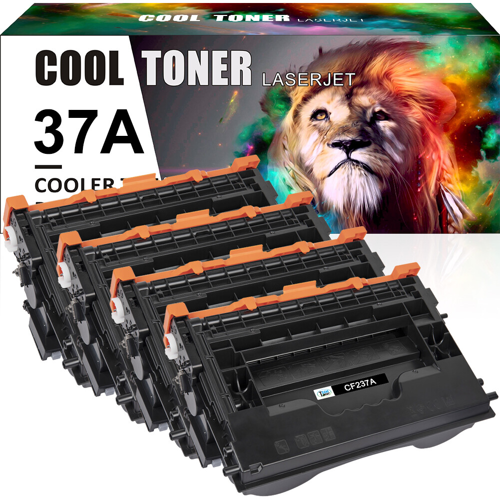 Compatible Replacement for HP 37A / CF237A Black Laser Toner Cartridge LOT