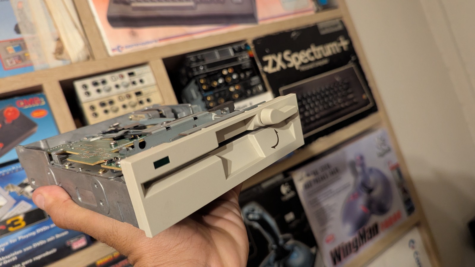 TEAC FD-55GFR 193-U 1.2MB 360Kb Tested + Floppy Cable