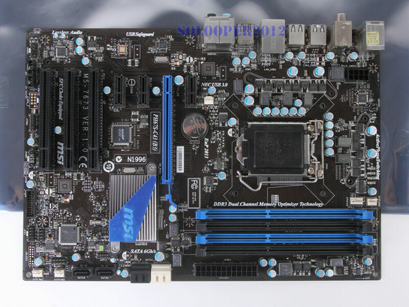 MSI PH67S-C43 (B3) Socket 1155/H2 Intel H67 DDR3 ATX SATA3.0 USB2.0 Motherboard