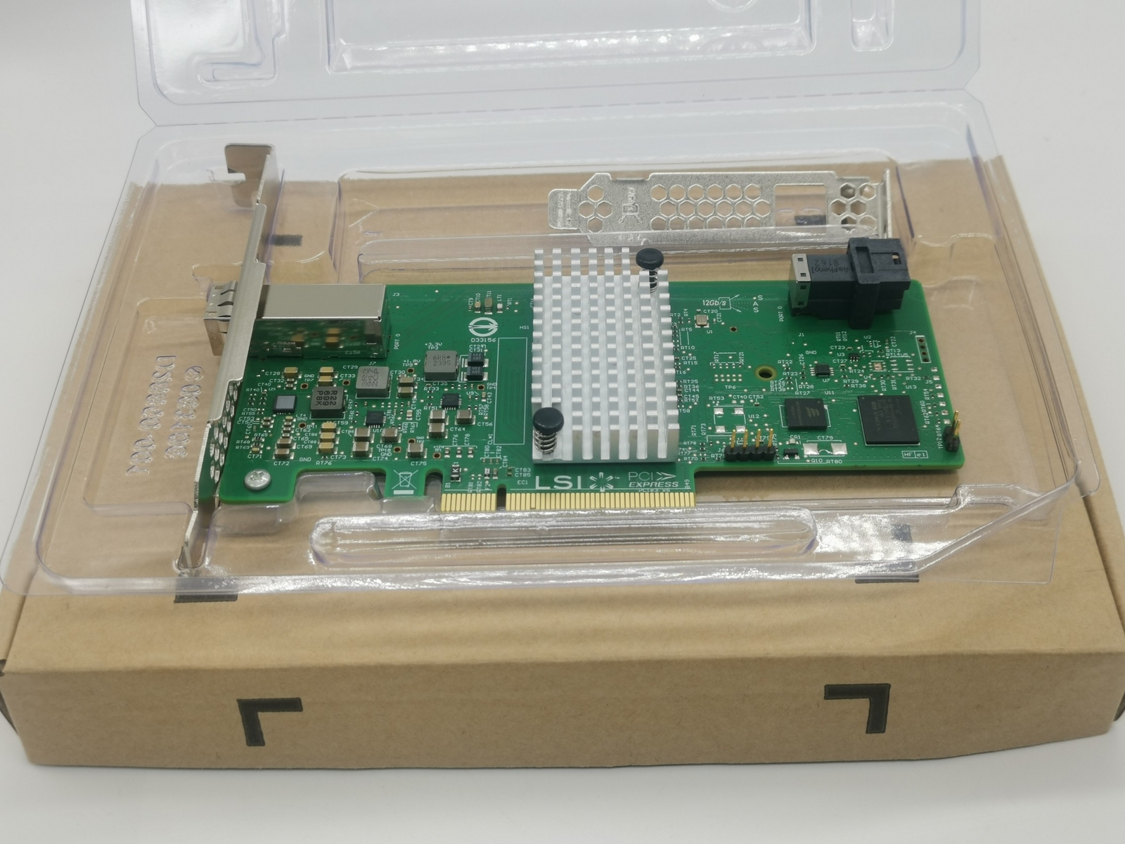 LSI 9300-4i4e LSI00348 H5-25515-00 12Gb/s 4-Port PCI-E 3.0 x8 External SAS HBA-