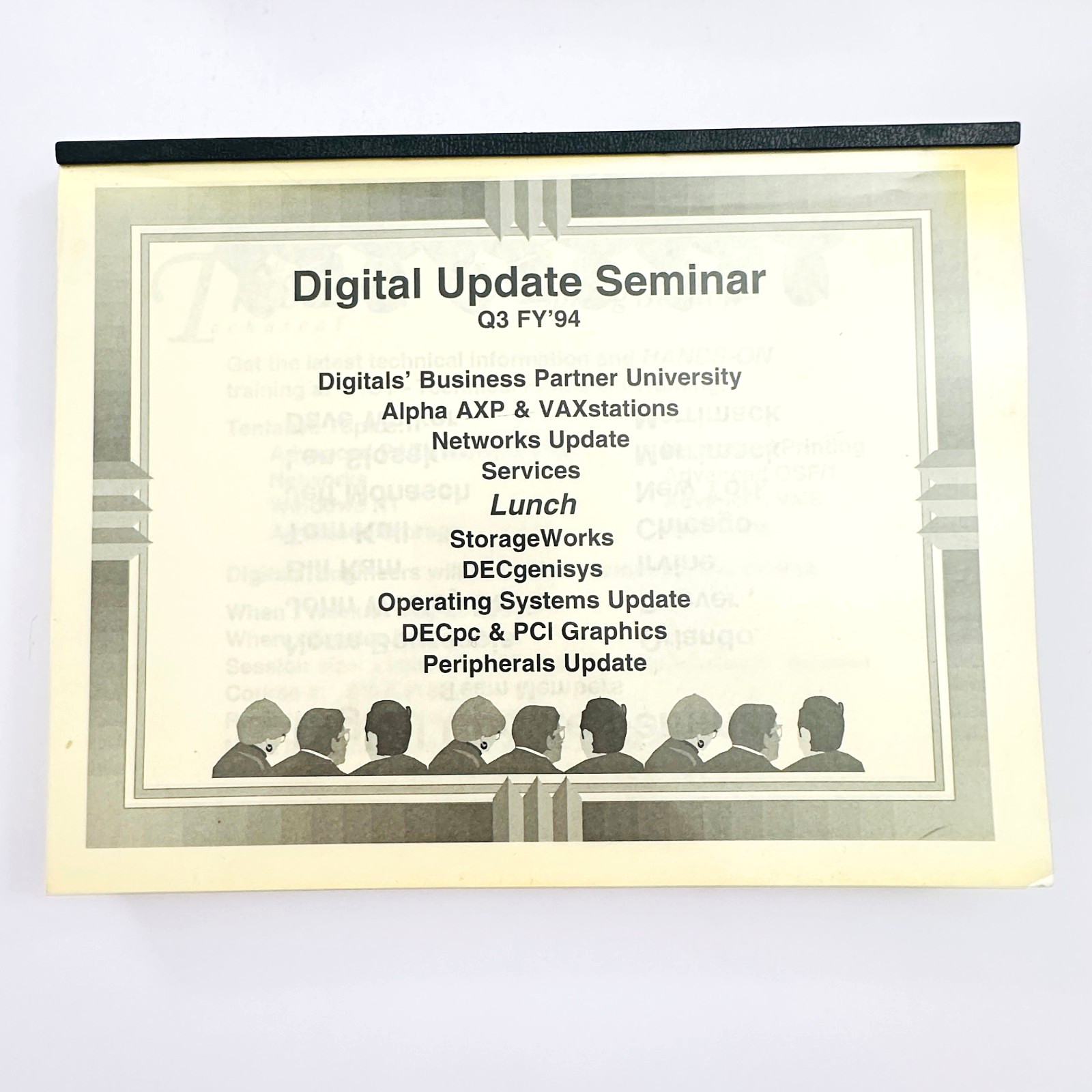 Digital Equipment Corp 1994 Seminar Training Book Boston MA Alpha VAX AXP+