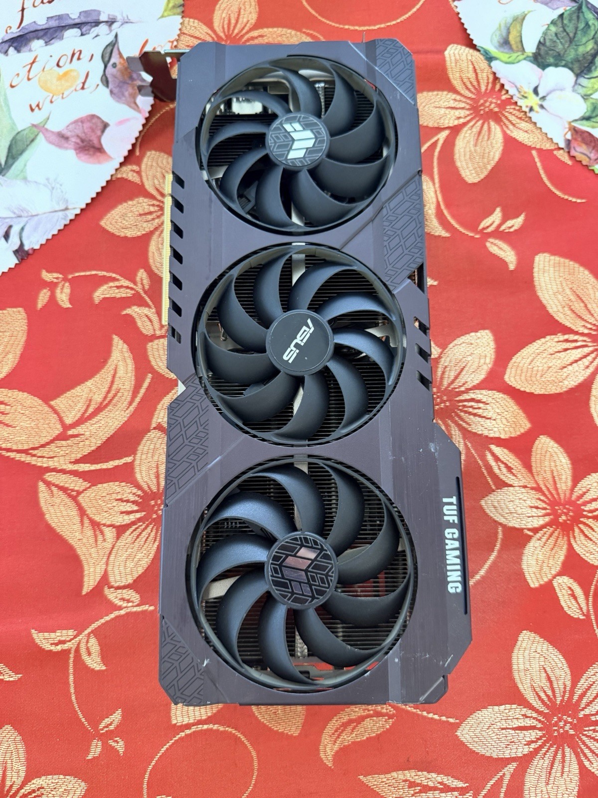 ASUS TUF Gaming RTX 3070 OC 8GB GPU Tested Working Cosmetic Wear
