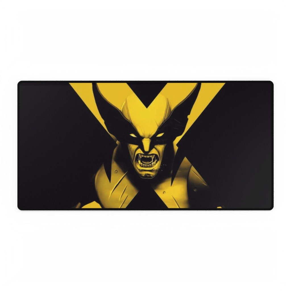Wolverine X-Logo Silhouette And Snarl Mouse Pad Desk Mats Marvel Comics